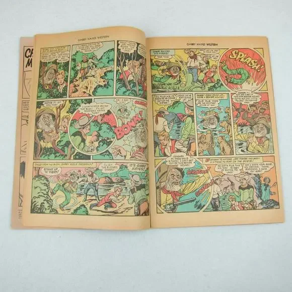 Vintage 1949 Gabby Hayes Western Comic Book #7 June Fawcett Photo Cover - Picture 9 of 12